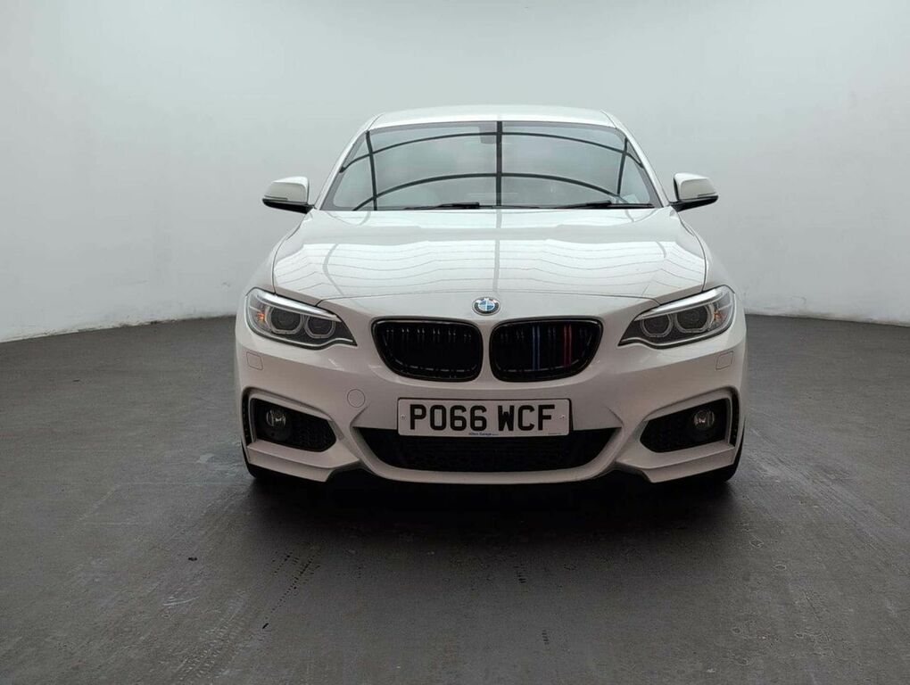 BMW 2 Series 2.0 218D M Sport White #3