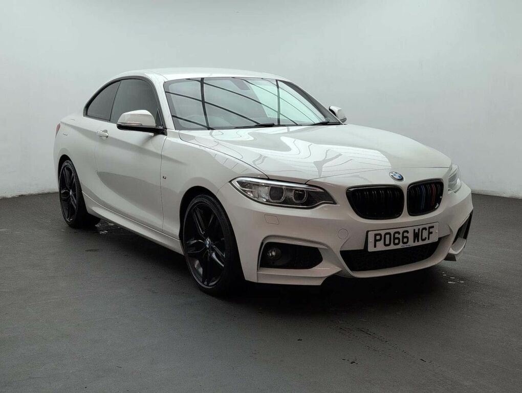 BMW 2 Series 2.0 218D M Sport White #2