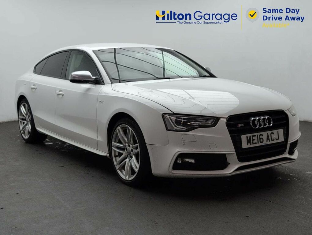 Audi S5 3.0 S5 Sportback Tfsi Black Edition Quattro Semi-a White