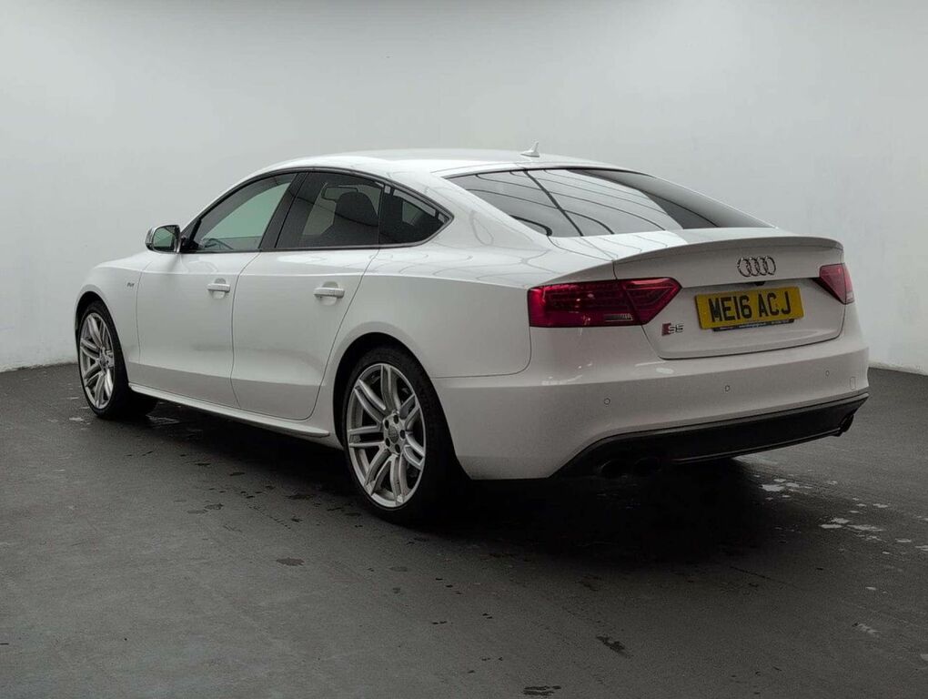 Audi S5 3.0 S5 Sportback Tfsi Black Edition Quattro Semi-a ME16ACJ White #6