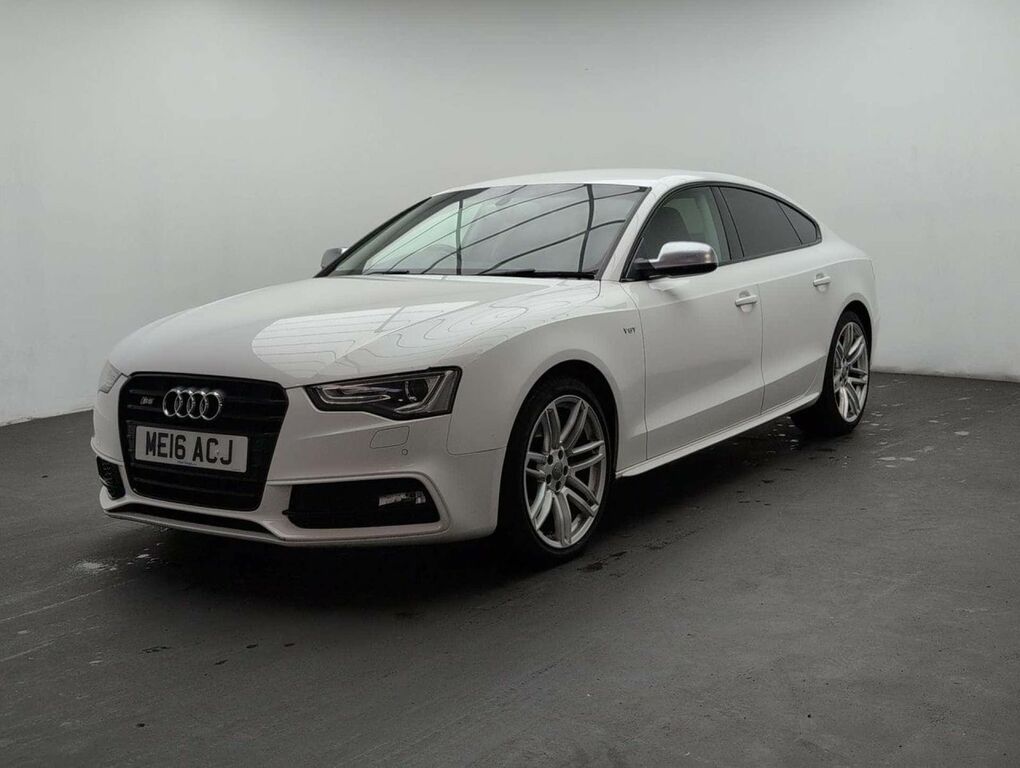 Audi S5 3.0 S5 Sportback Tfsi Black Edition Quattro Semi-a ME16ACJ White #4
