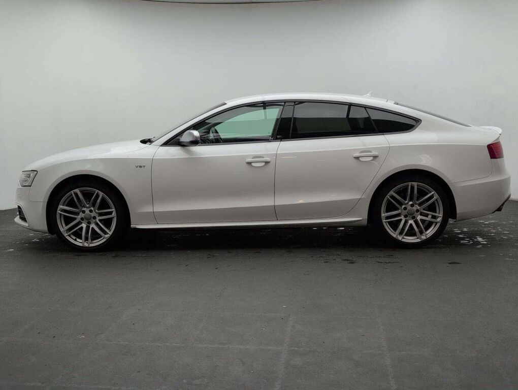 Audi S5 3.0 S5 Sportback Tfsi Black Edition Quattro Semi-a ME16ACJ White #5
