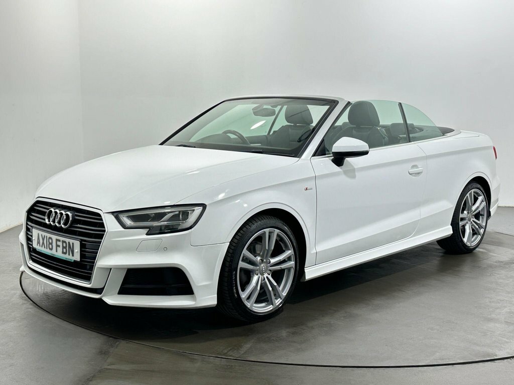 Audi A3 Cabriolet 1.5L S Line White #3