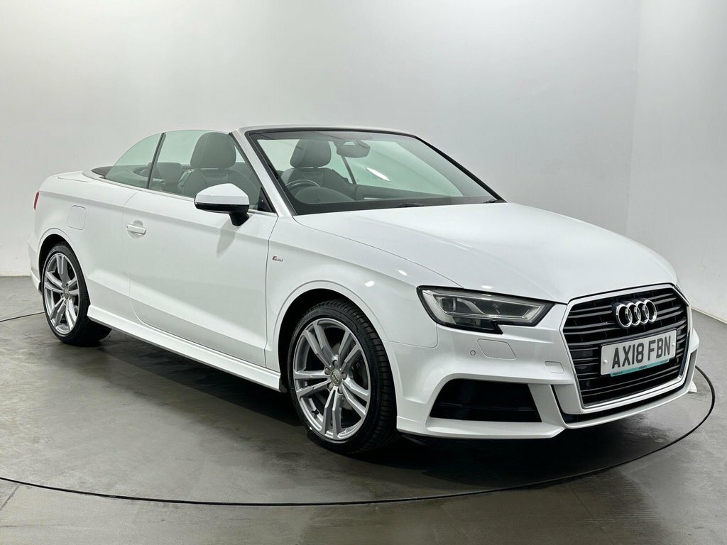 Audi A3 Cabriolet 1.5L S Line White
