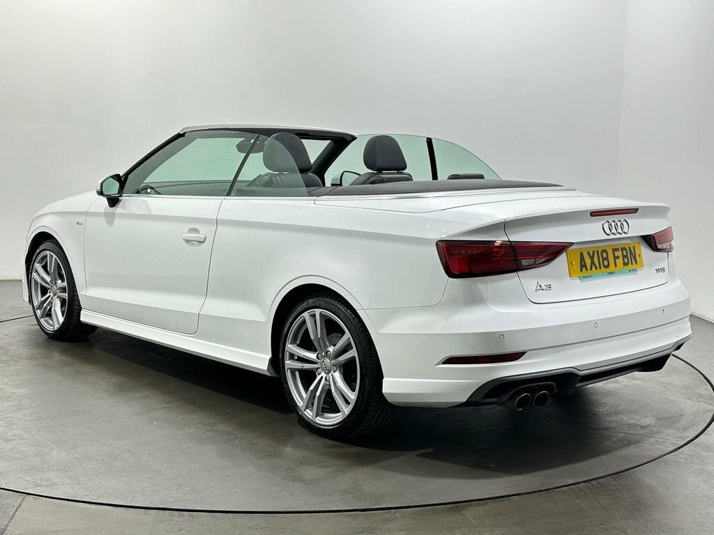 Audi A3 Cabriolet 1.5L S Line White #5