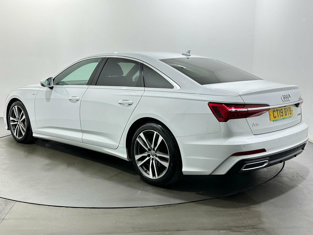 Audi A6 Saloon 2L S Line CT19BYB White #5