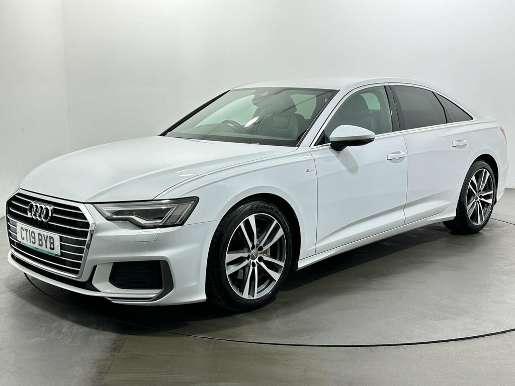 Audi A6 Saloon 2L S Line CT19BYB White #3