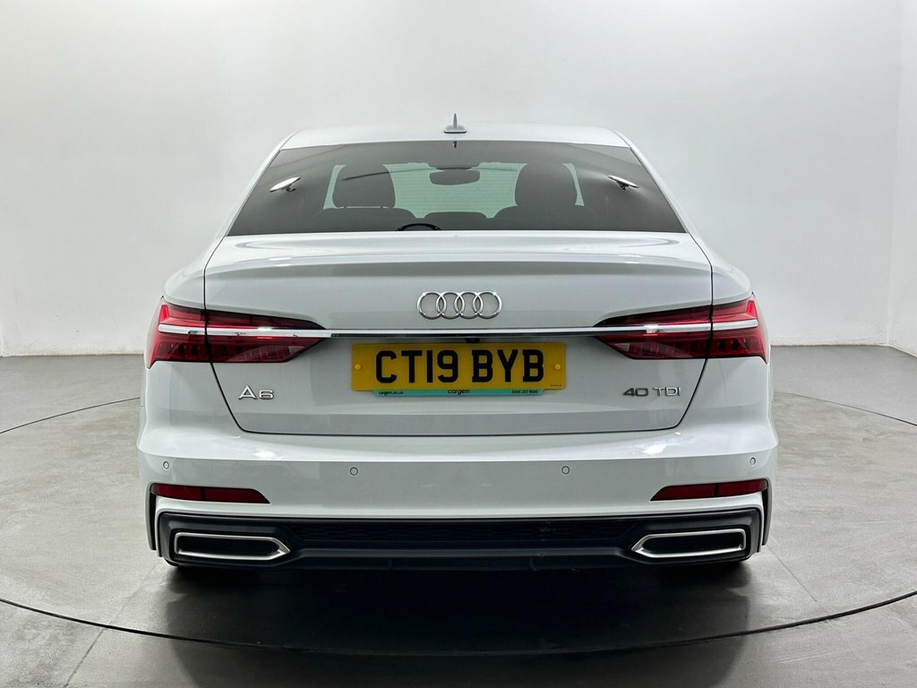 Audi A6 Saloon 2L S Line CT19BYB White #6