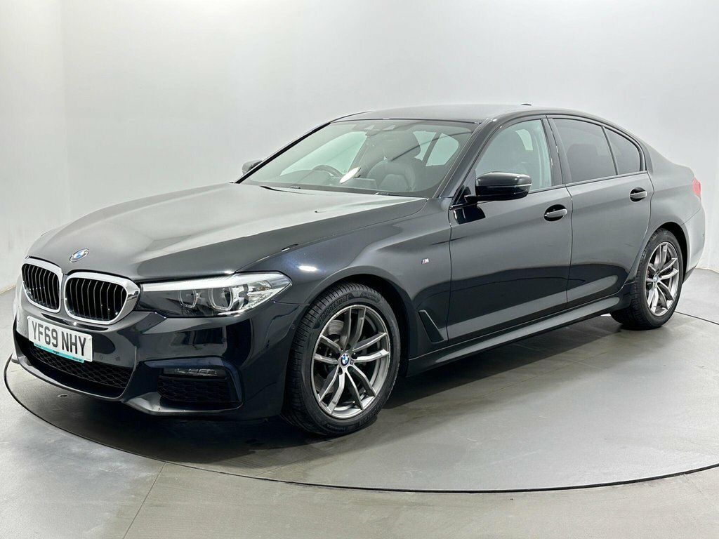 BMW 5 Series 2L M Sport YF69NHY Black #3