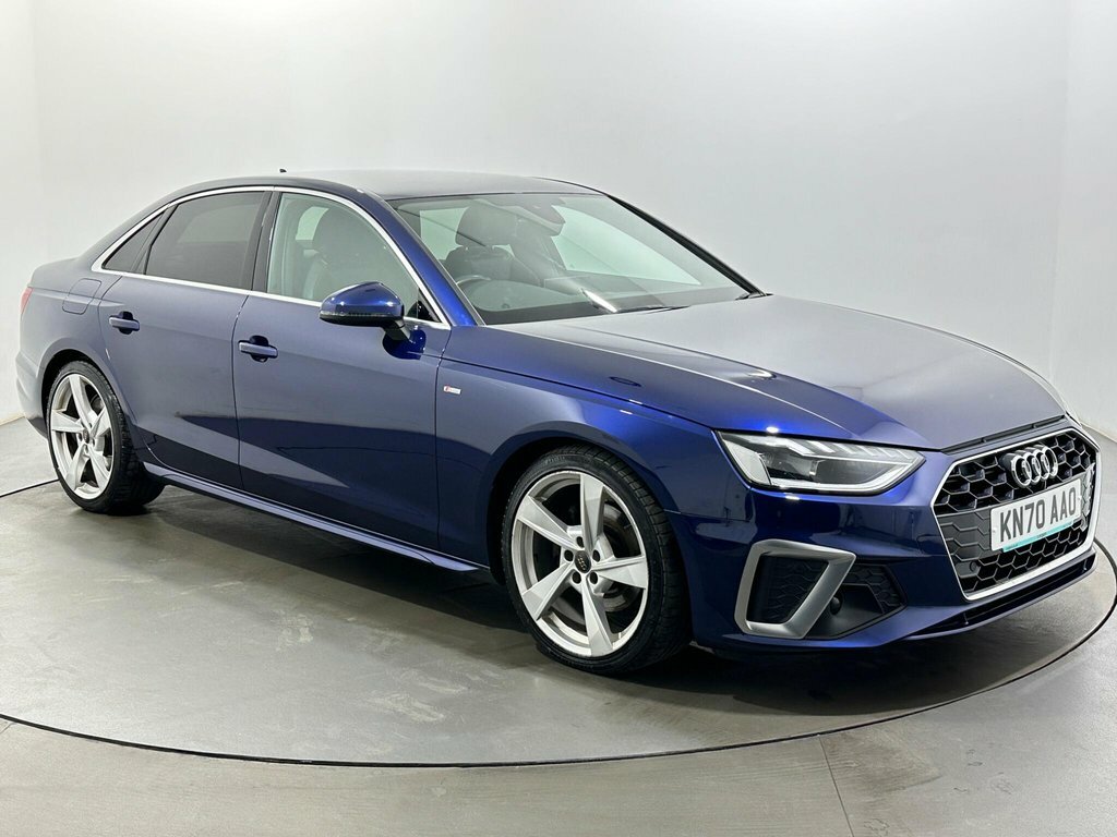 Audi A4 2L S Line Blue