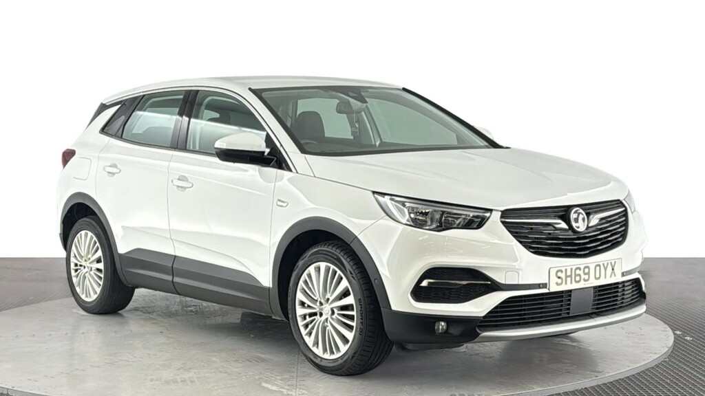 Vauxhall Grandland X 1.5 Turbo D Business Edition Nav Suv Ma SH69OYX White #2