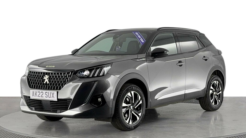 Peugeot 2008 1.2 Puretech Gt Suv Euro 6 Ss AK22SUX Grey