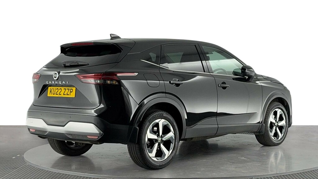 Nissan Qashqai 1.3 Dig-t Mhev N-connecta Suv Hybrid Xt KU22ZZP Black #4