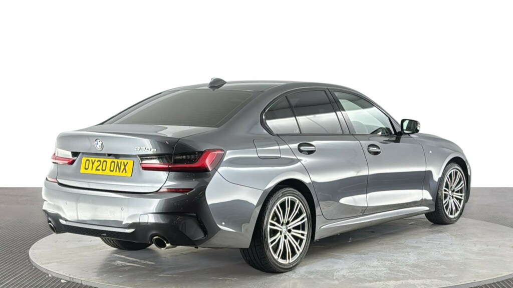 BMW 3 Series 2.0 330E 12Kwh M Sport Saloon Plug-in H OY20ONX Grey #4