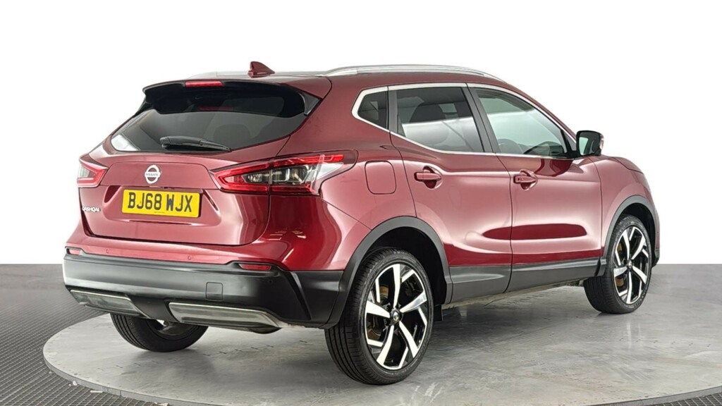 Nissan Qashqai 1.5 Dci Tekna Suv Euro 6 Ss BJ68WJX Red #4