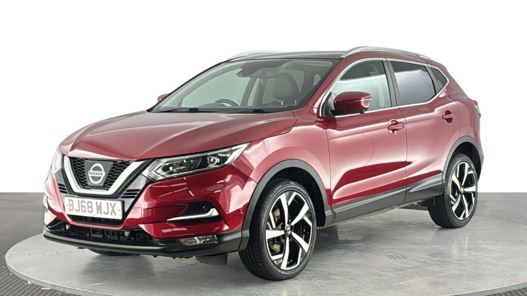 Nissan Qashqai 1.5 Dci Tekna Suv Euro 6 Ss BJ68WJX Red