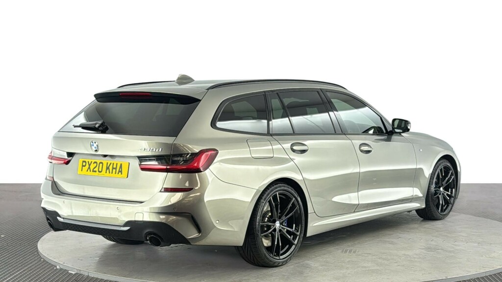 BMW 3 Series 3.0 330D M Sport Plus Edition Touring A Grey #4