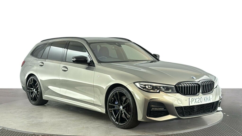 BMW 3 Series 3.0 330D M Sport Plus Edition Touring A Grey #2
