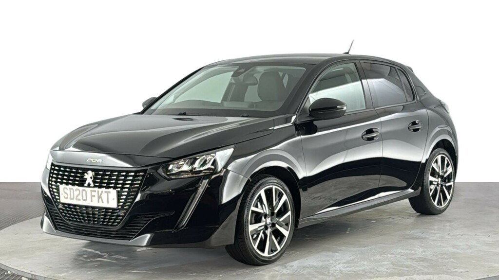 Peugeot 208 1.2 Puretech Allure Hatchback Eu SD20FKT Black