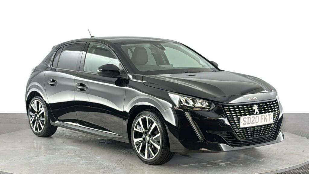 Peugeot 208 1.2 Puretech Allure Hatchback Eu SD20FKT Black #2