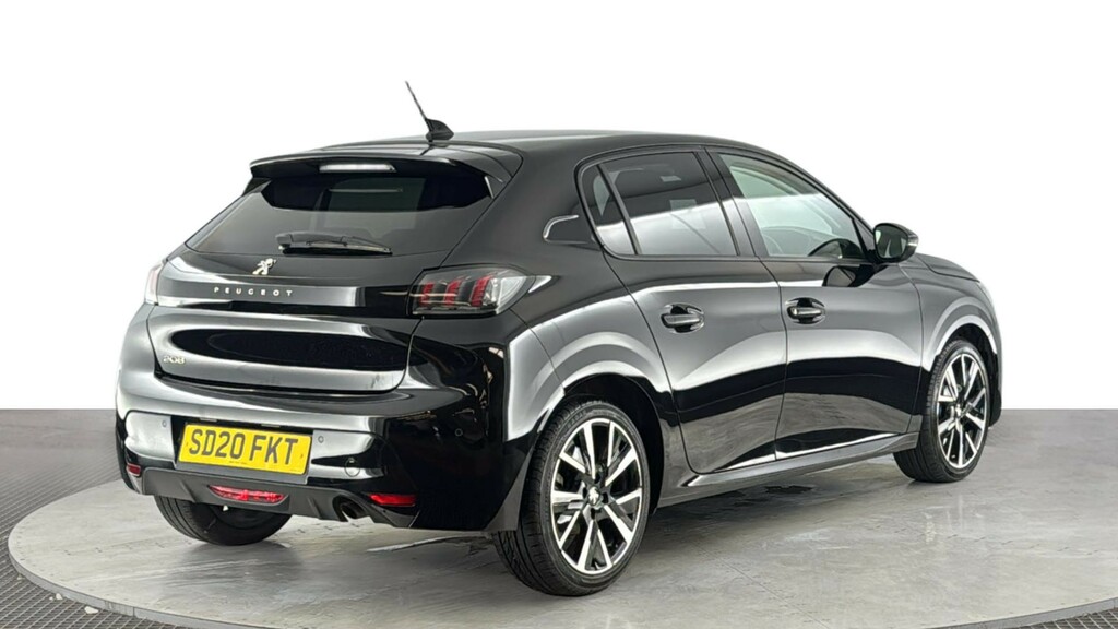 Peugeot 208 1.2 Puretech Allure Hatchback Eu SD20FKT Black #4