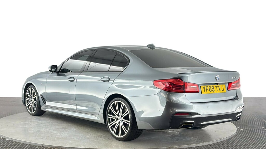 BMW 5 Series 3.0 530D M Sport Saloon Euro 6 S Blue #6