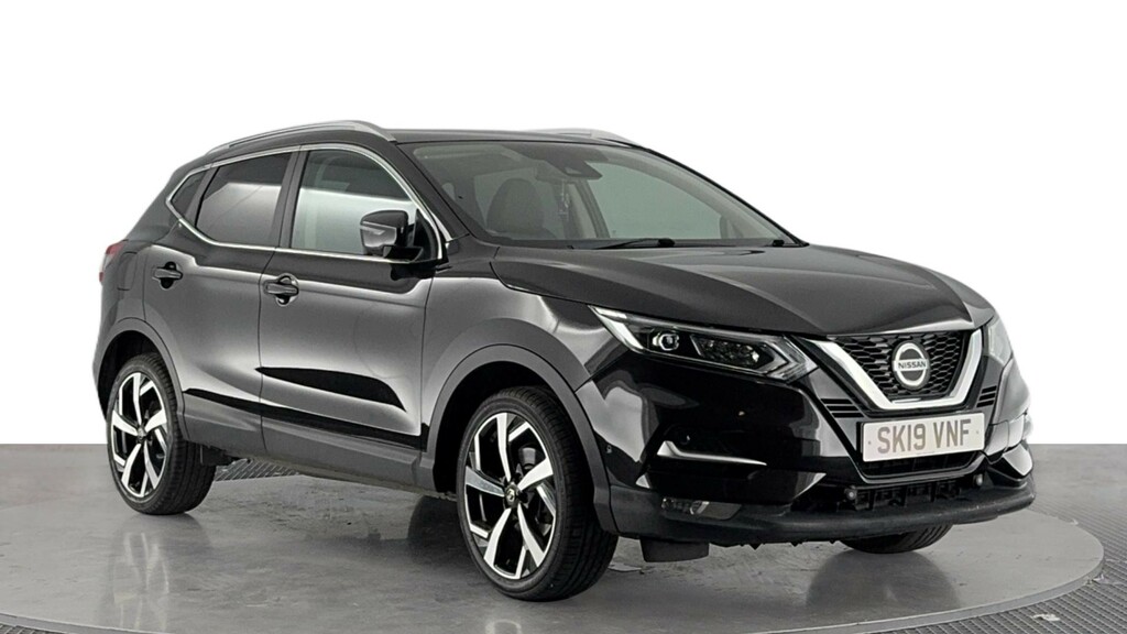 Nissan Qashqai 1.3 Dig-t Tekna Suv Euro 6 Ss SK19VNF Black #2
