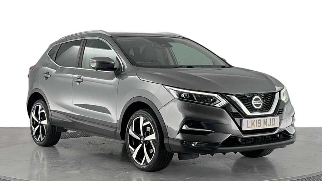 Nissan Qashqai 1.3 Dig-t Tekna Suv Euro 6 Ss LK19MJO Grey #2