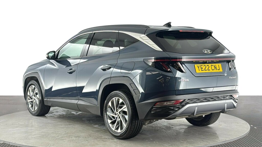 Hyundai Tucson 1.6 T-gdi Premium Suv Euro 6 S YE22CNJ Blue #6