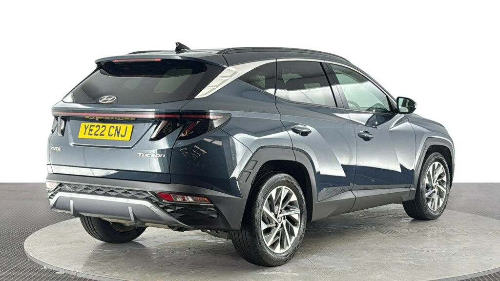 Hyundai Tucson 1.6 T-gdi Premium Suv Euro 6 S YE22CNJ Blue #4