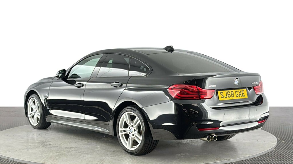 BMW 4 Series Gran Coupe 2.0 420I Gpf M Sport Hatchback Xdr SJ68GXE Black #6
