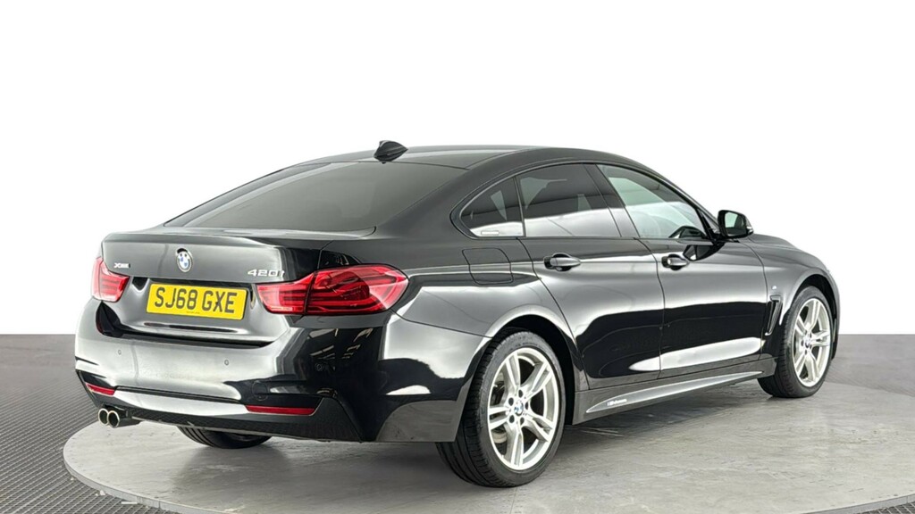 BMW 4 Series Gran Coupe 2.0 420I Gpf M Sport Hatchback Xdr SJ68GXE Black #4