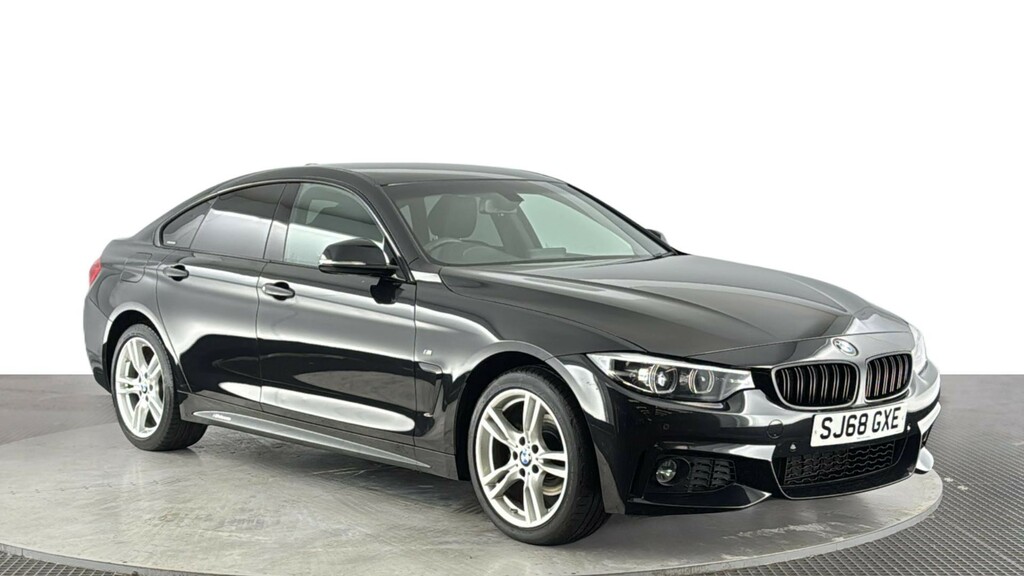 BMW 4 Series Gran Coupe 2.0 420I Gpf M Sport Hatchback Xdr SJ68GXE Black #2