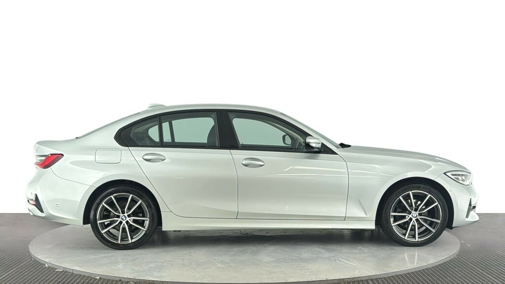 BMW 3 Series 2.0 320D Mht Sport Saloon Hybrid X LB70FND Silver #3