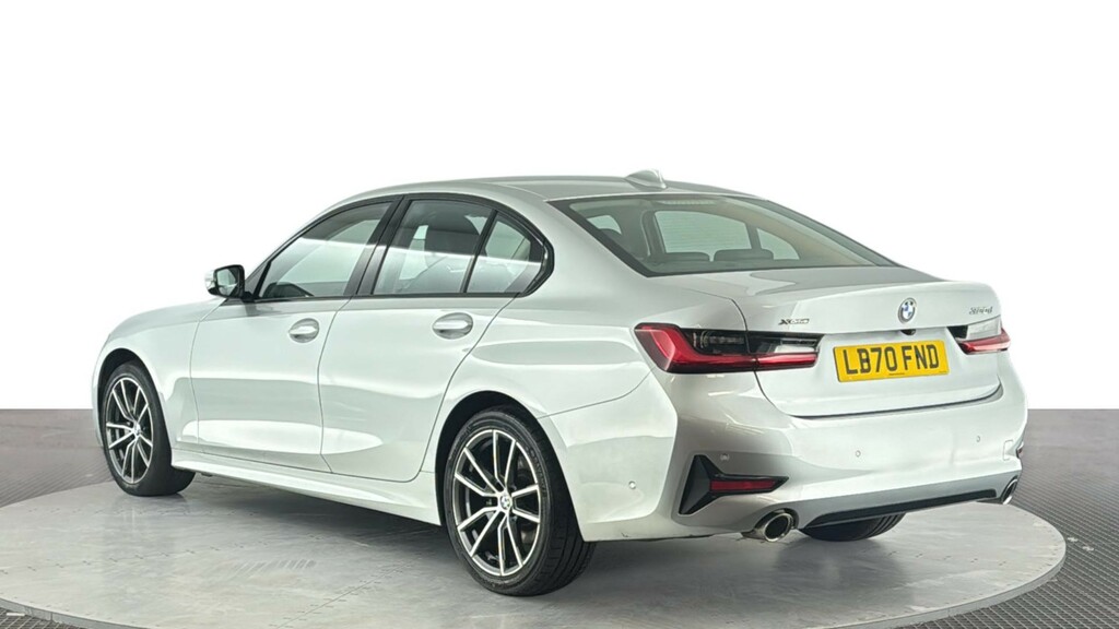 BMW 3 Series 2.0 320D Mht Sport Saloon Hybrid X LB70FND Silver #6