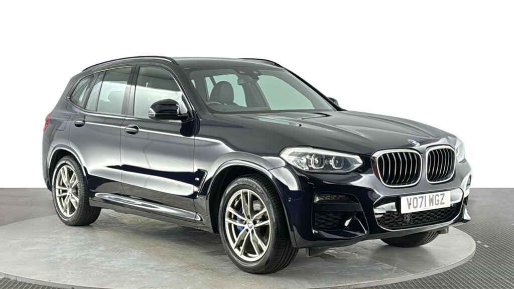 BMW X3 2.0 30E 12Kwh M Sport Suv Plug-in Hybri VO71WGZ Black #2