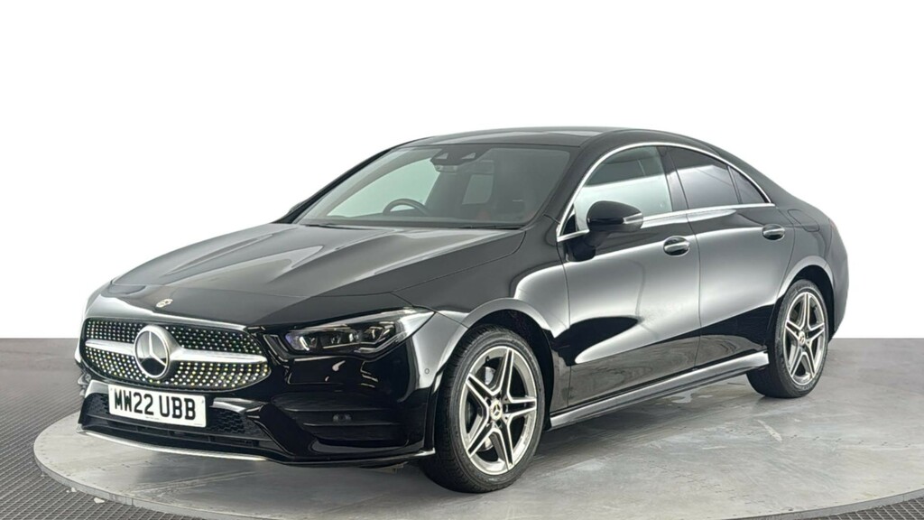 Mercedes-Benz CLA Class 1.3 Cla250e 15.6Kwh Amg Line Premium Plus Coupe MW22UBB Black