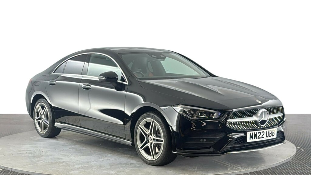 Mercedes-Benz CLA Class 1.3 Cla250e 15.6Kwh Amg Line Premium Plus Coupe MW22UBB Black #2