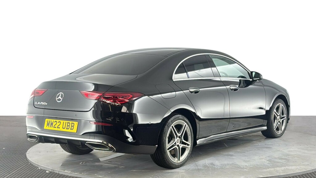 Mercedes-Benz CLA Class 1.3 Cla250e 15.6Kwh Amg Line Premium Plus Coupe MW22UBB Black #4