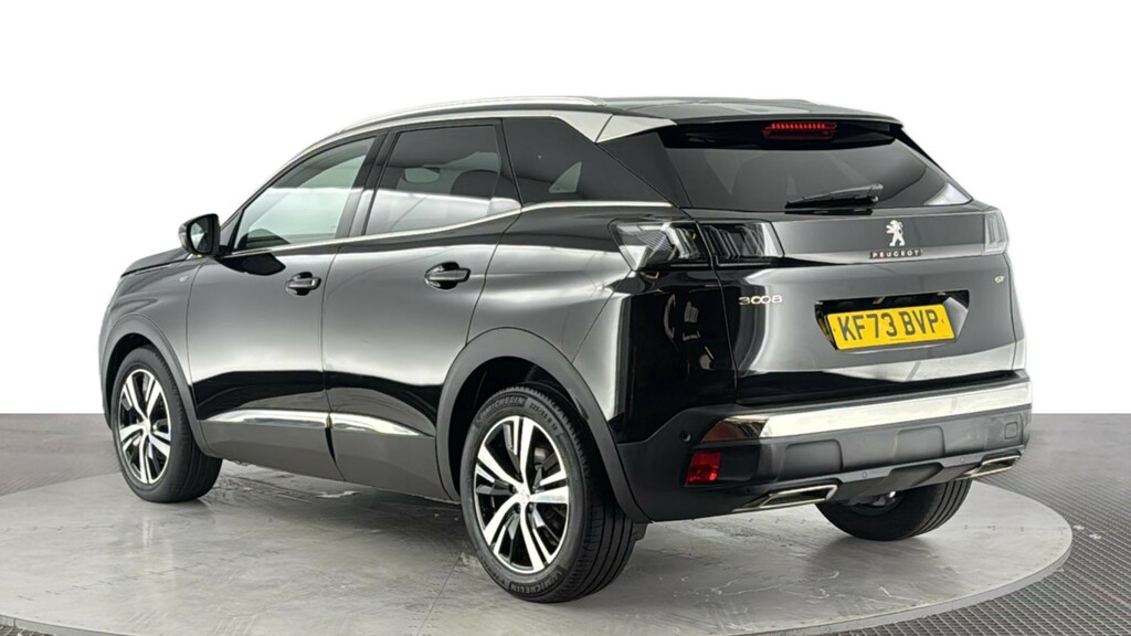 Peugeot 3008 1.2 Gt Suv Hybrid E-dsc6 Euro 6 Ss KF73BVP Black #6
