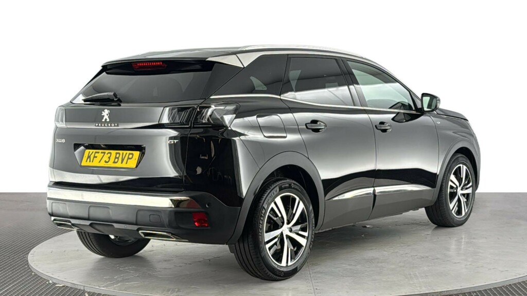 Peugeot 3008 1.2 Gt Suv Hybrid E-dsc6 Euro 6 Ss KF73BVP Black #4