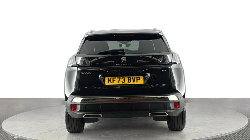 Peugeot 3008 1.2 Gt Suv Hybrid E-dsc6 Euro 6 Ss KF73BVP Black #5