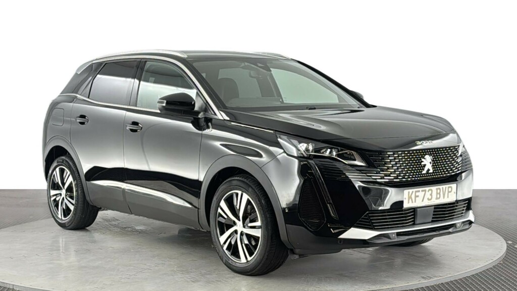 Peugeot 3008 1.2 Gt Suv Hybrid E-dsc6 Euro 6 Ss KF73BVP Black #2