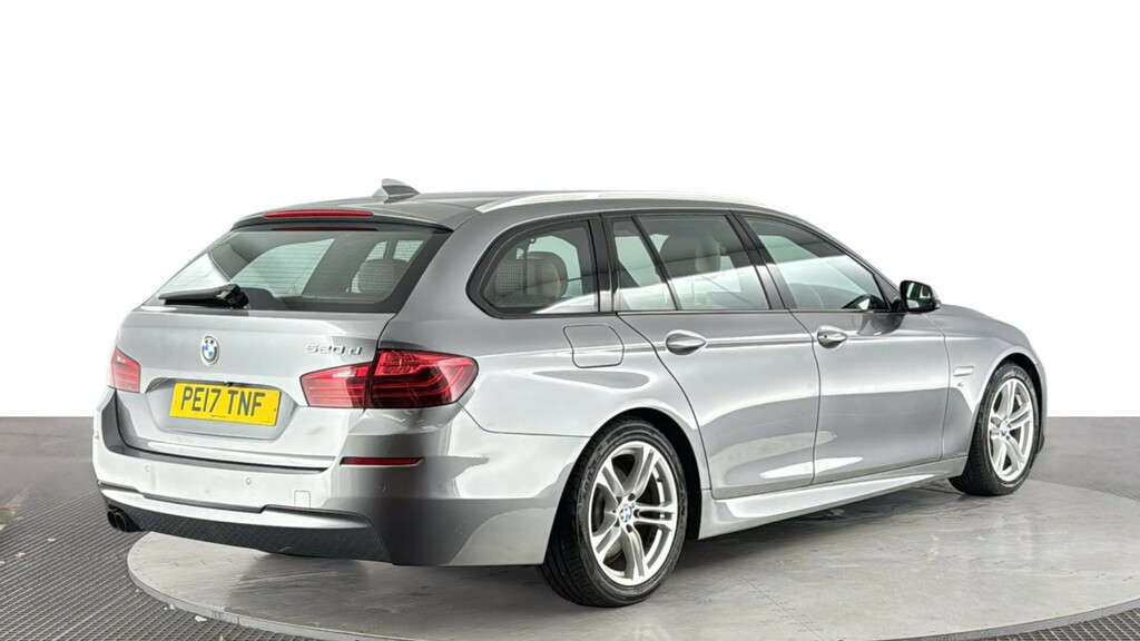 BMW 5 Series 2.0 520D M Sport Touring Euro 6 S PE17TNF Grey #4