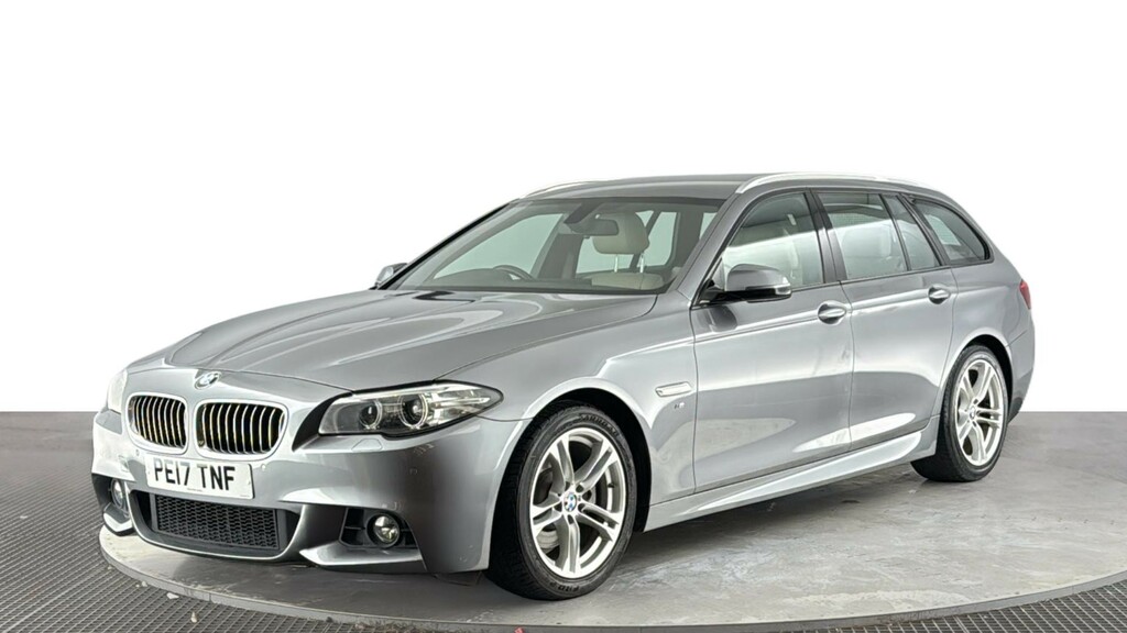 BMW 5 Series 2.0 520D M Sport Touring Euro 6 S PE17TNF Grey