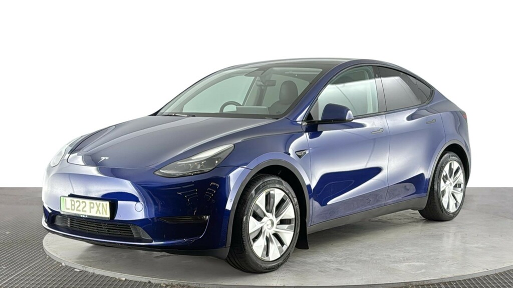 Tesla Model Y Dual Motor Long Range Suv 4Wde Blue