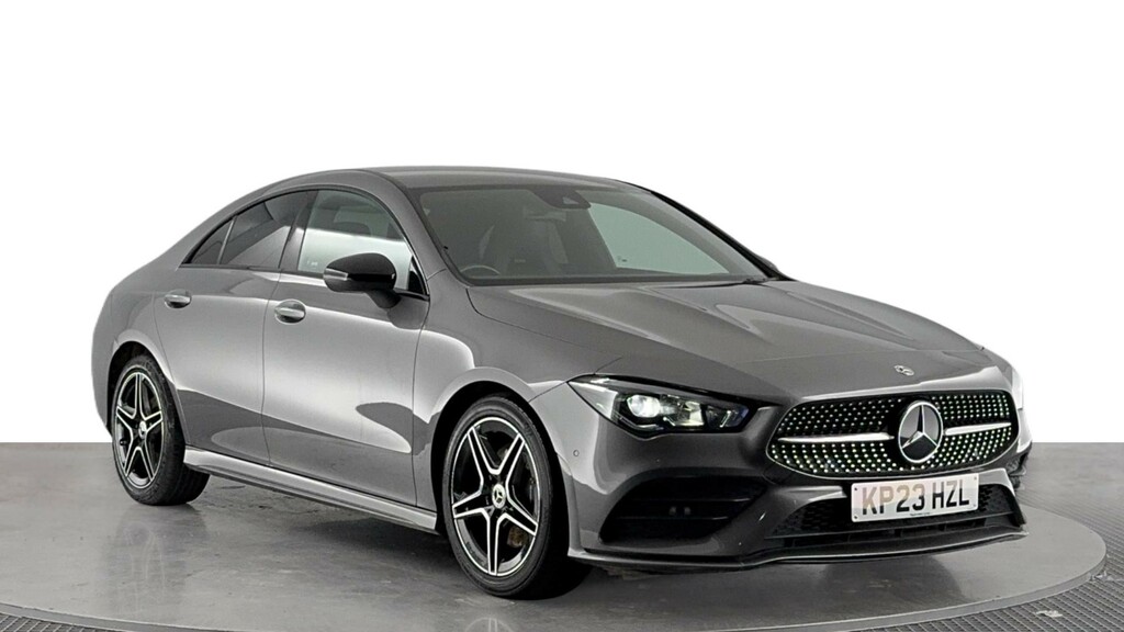 Mercedes-Benz CLA Class 1.3 Cla200 Amg Line Premium Coupe 7G- KP23HZL Grey #2