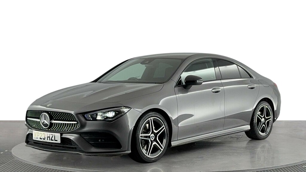 Mercedes-Benz CLA Class 1.3 Cla200 Amg Line Premium Coupe 7G- KP23HZL Grey