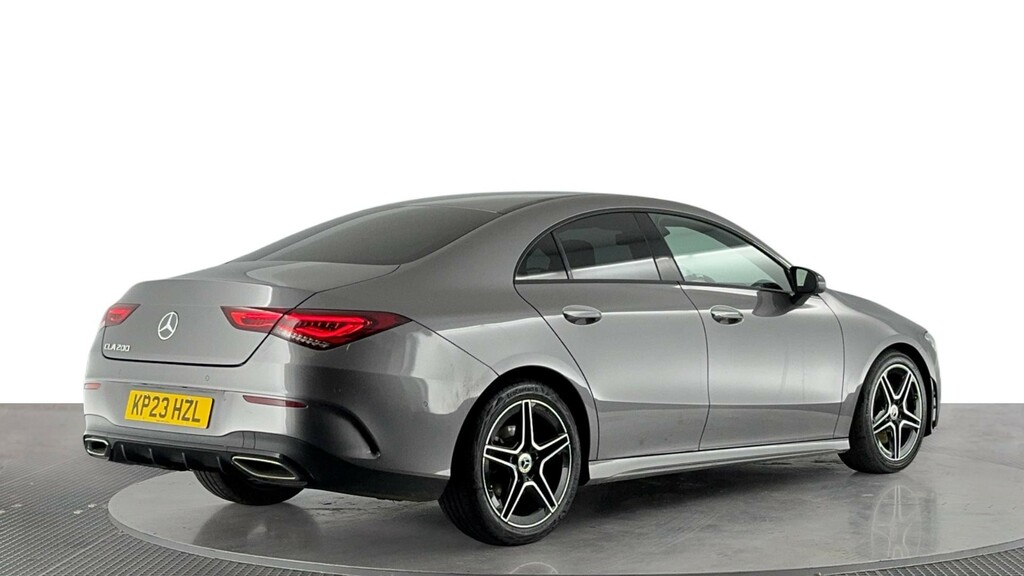 Mercedes-Benz CLA Class 1.3 Cla200 Amg Line Premium Coupe 7G- KP23HZL Grey #4