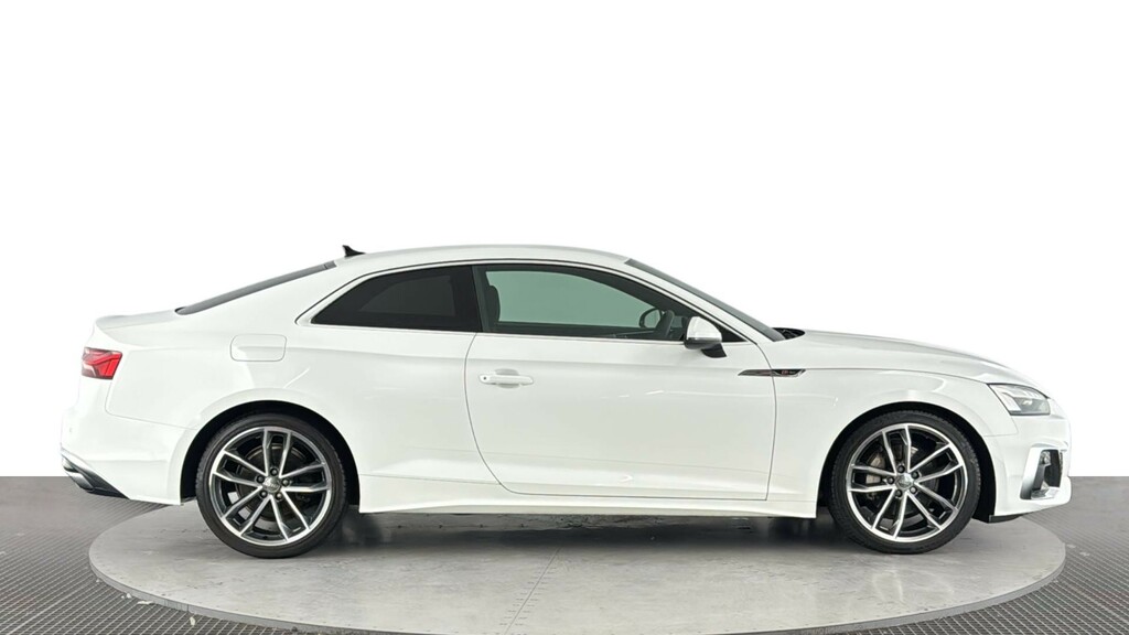 Audi A5 2.0 Tfsi 40 S Line Coupe S Tronic Euro White #3